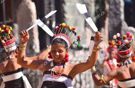 Nagaland- Zeliang Dance-sometimes unknown to a lot of other tribes, the Zeliang tribe allows its women to partake in this traditional dance form, the dancers in different formations are seen stomping their feet to the background murmur of chants and claps.