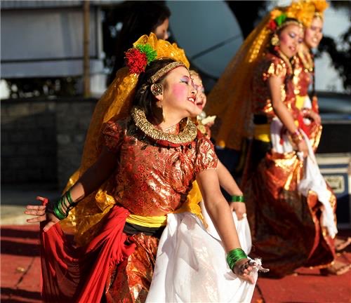 Sikkim- Maruni Dance -very well known amongst the Nepali community of Sikkim, it is performed in weddings by both men & women adorned in colourful dresses. upto 9 different musical instruments called Naumati Baja is accompanied