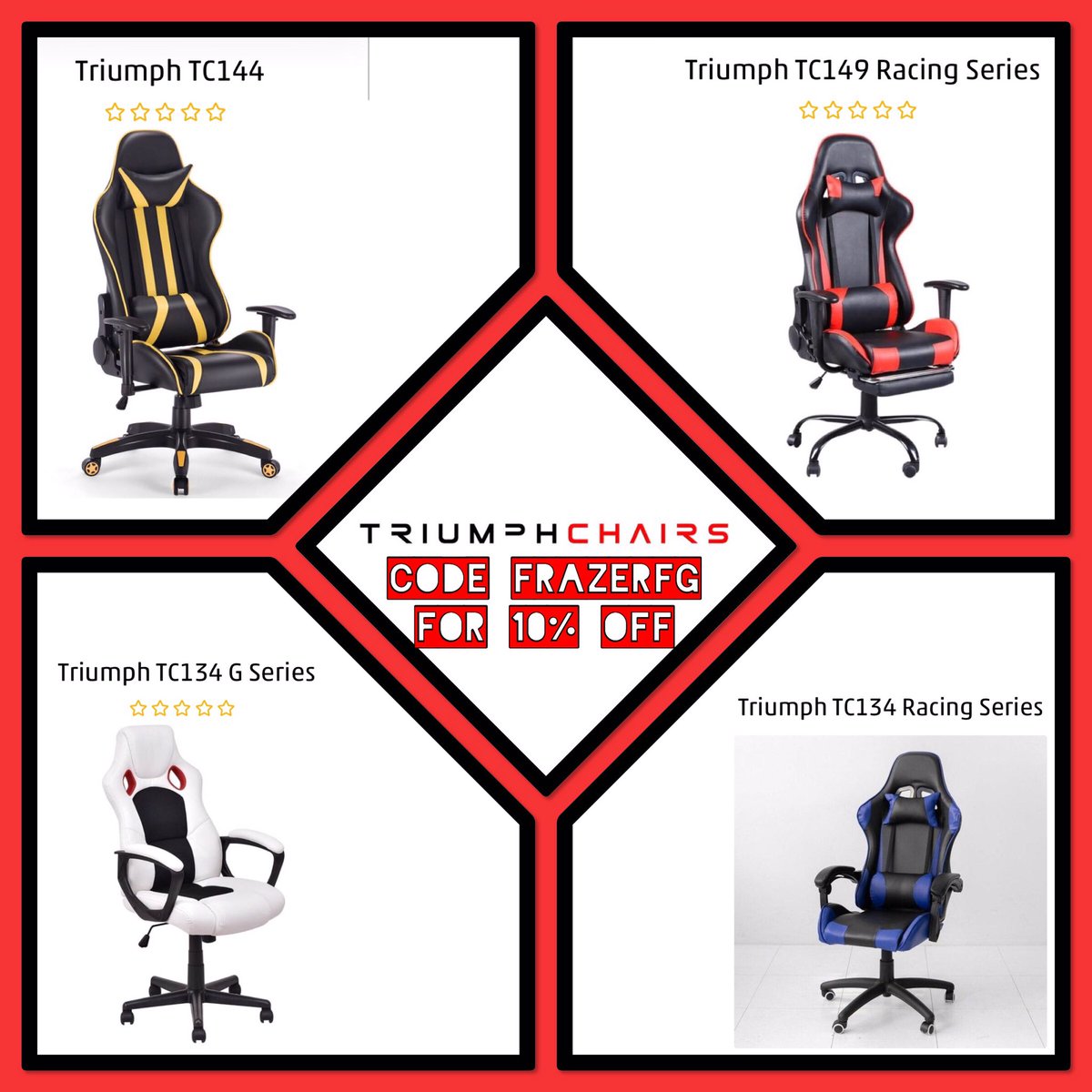 It's Race Night!

Tonight the FRL Mini Challenge heads to Mugello Club for the 3rd meeting of the season. The night is set to get underway with qualifying from 8:30pm,GMT over on twitch.tv/frazerfg 

Team FG Racing sponsors 
<a href="/TriumphChairs/">Triumph Chairs</a> 
@ConQGamingShop