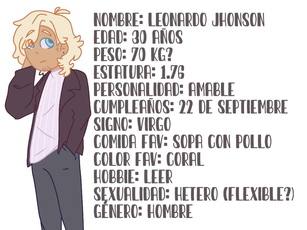 //le hize una ficha al Leo para que conozcan más sobre el¿ 👉👈