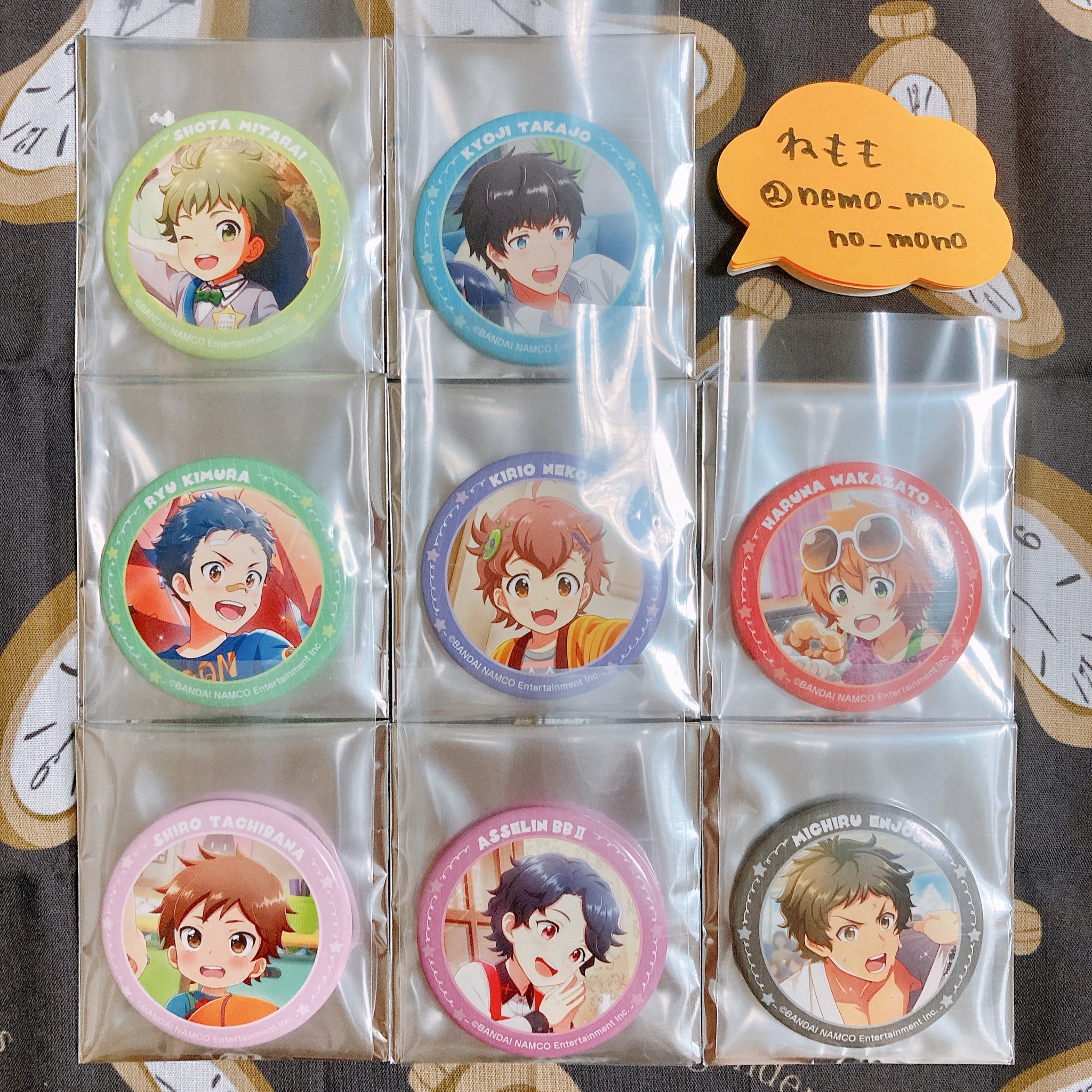 Tl不在 ねもも 交換 Sidem リメンバーショット リメショ 缶バッジ 譲 御手洗翔太 鷹城恭二 木村龍 猫柳キリオ 若里春名 橘志狼 アスラン 世 円城寺道流 求 九十九一希 郵送対応 検索からでも お気軽にお声がけください T