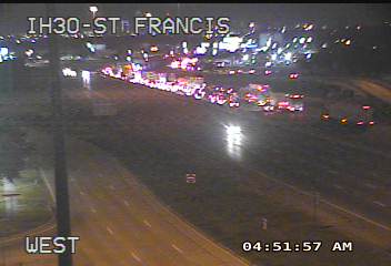 krldtraffic's tweet photo. #SoutheastDallas: An accident on WB 30 at Jim Miller has the entrance ramp and four lanes blocked. Traffic is getting by on the shoulder. The backup is to St Francis. #PleasantGrove #KRLDTraffic #DFWTraffic https://t.co/yOu9NLQOFf