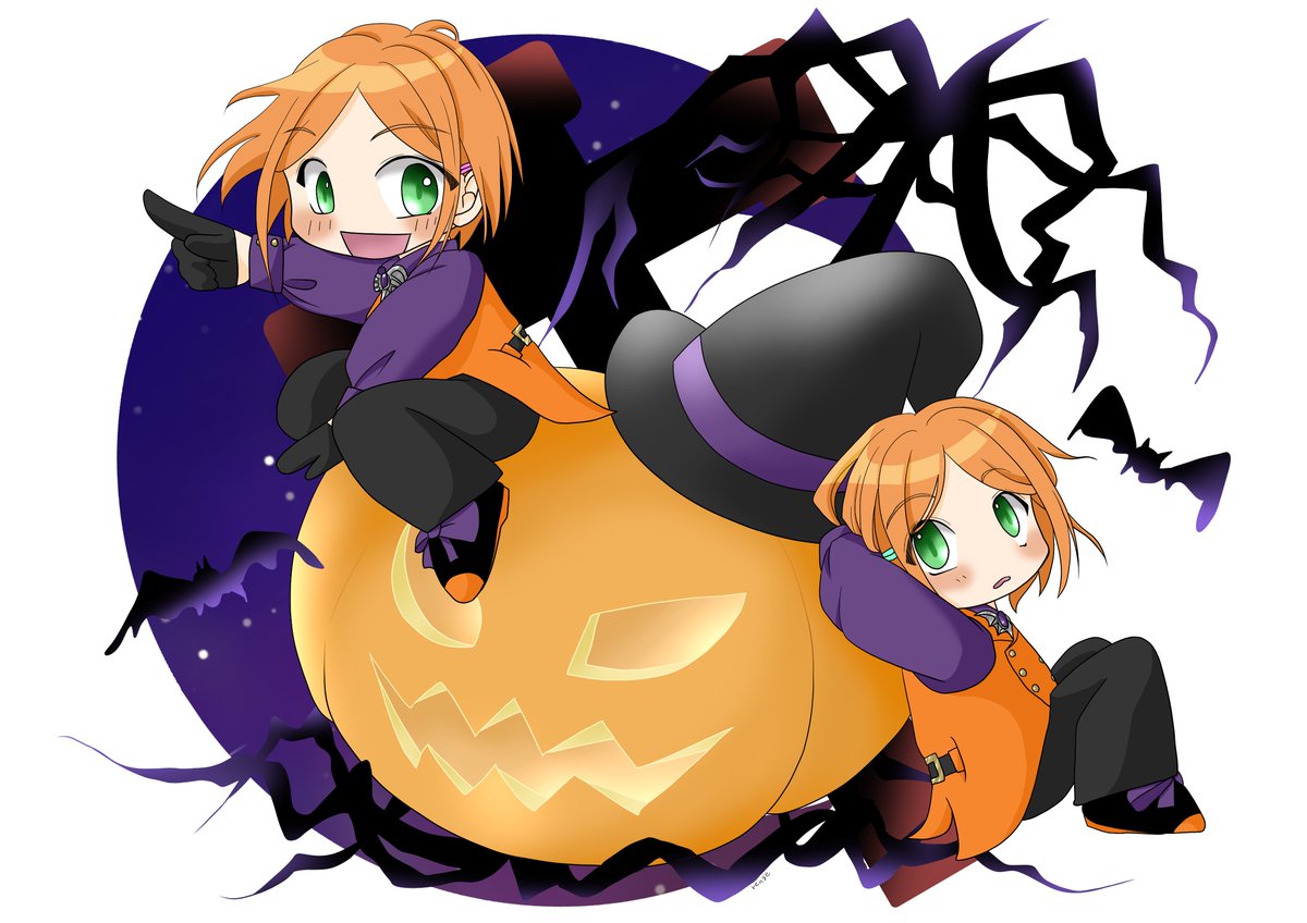 れんげ 双子ちゃんでハロウィン あんスタ 絵描きさんと繋がたい イラスト れんげ 双子ちゃんでハロウィン あんスタ 絵描きさんと繋がたい イラスト