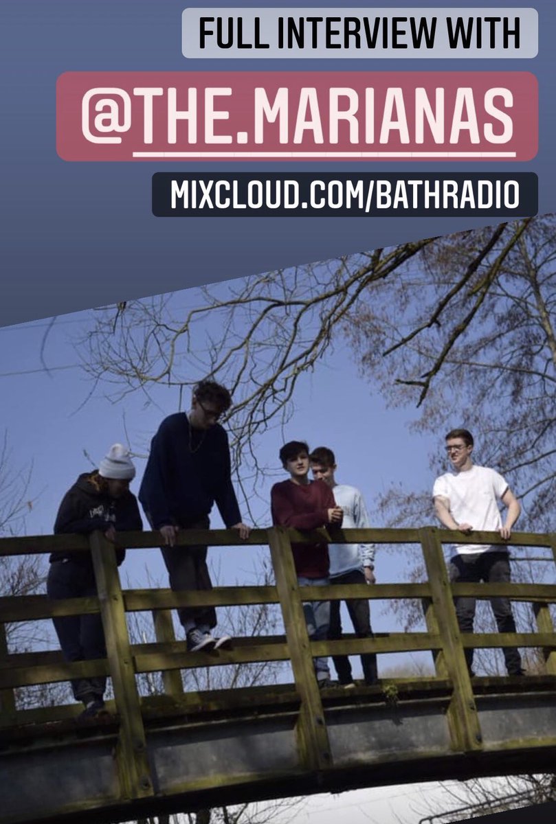 Full interviews with @themarianas2 and <a href="/harveycauson/">Harvey Causon</a> at mixcloud.com/bathradio