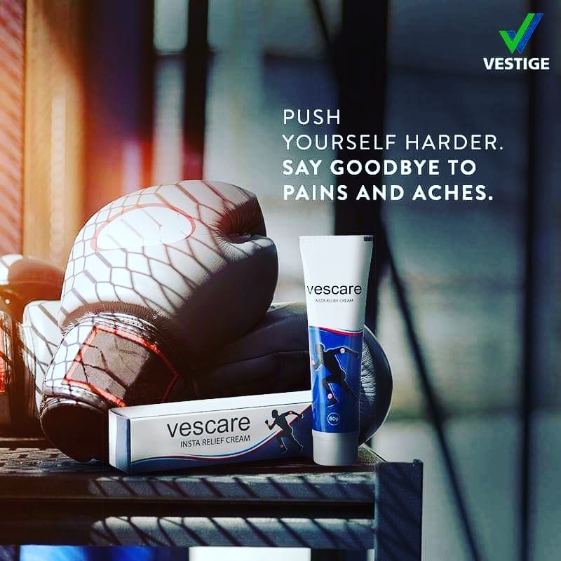 VESTIGE VESCARE INSTA RELIEF CREAM

It's a unique #formula that helps to #alleviate discomfort and gives #instantrelief. It's a non #greasy #cream that #absorbs easily into the #skin giving an #instant cool #sensation.
.
.
.
#healthyliving #aches #ache #painrelief #healthfacts