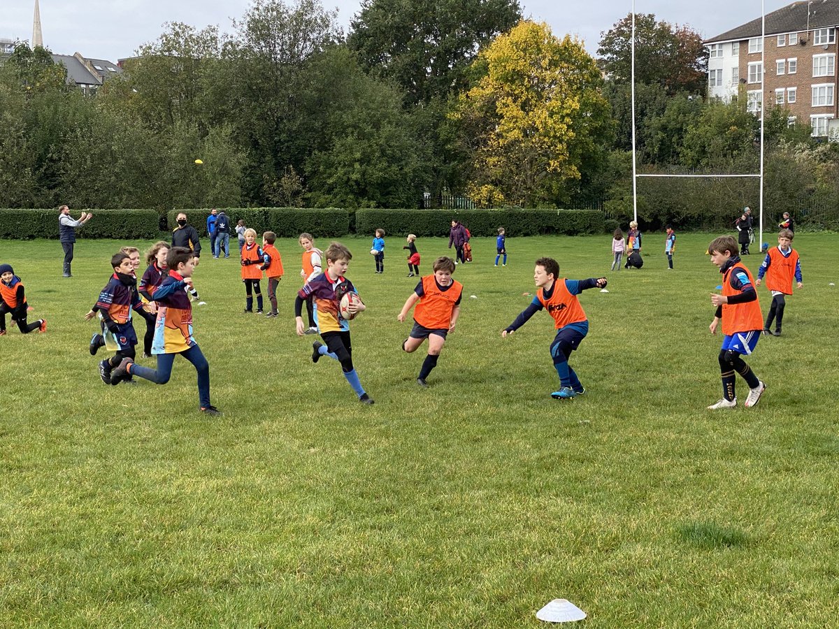 Come and join us at #SpringHill if you’re interested in trying out some #Rugby in #Hackney - you won’t even get tackled thanks to #COVID19