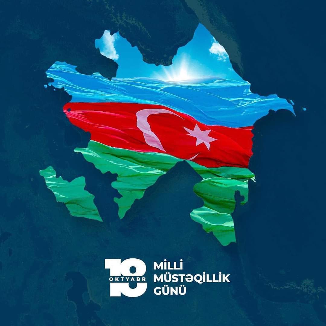 Müstəqilliyimiz daimi olsun!❤️🇦🇿
#MilliMüstəqillikGünü
#KarabakhisAzerbaijan