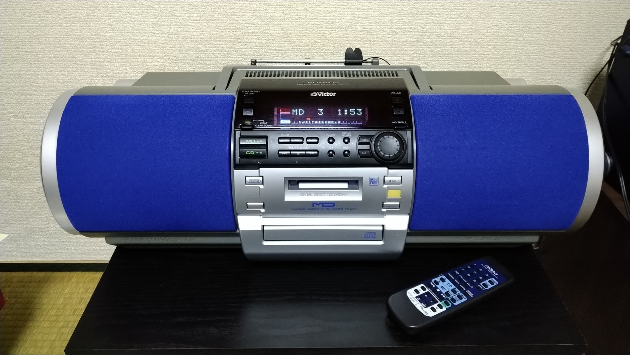 希少！美品！動作良好！Victor / ビクター RD-MD5