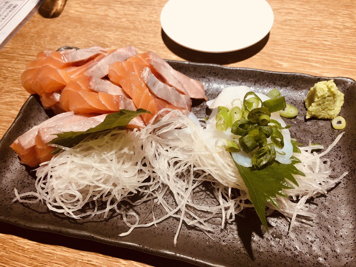 なじさんとオフ会でお刺身食ってきた むむのイラスト