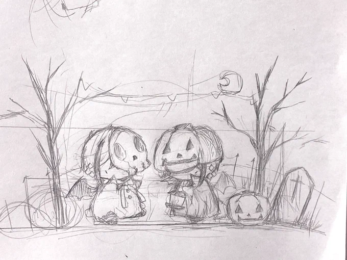 ラフ画? 
