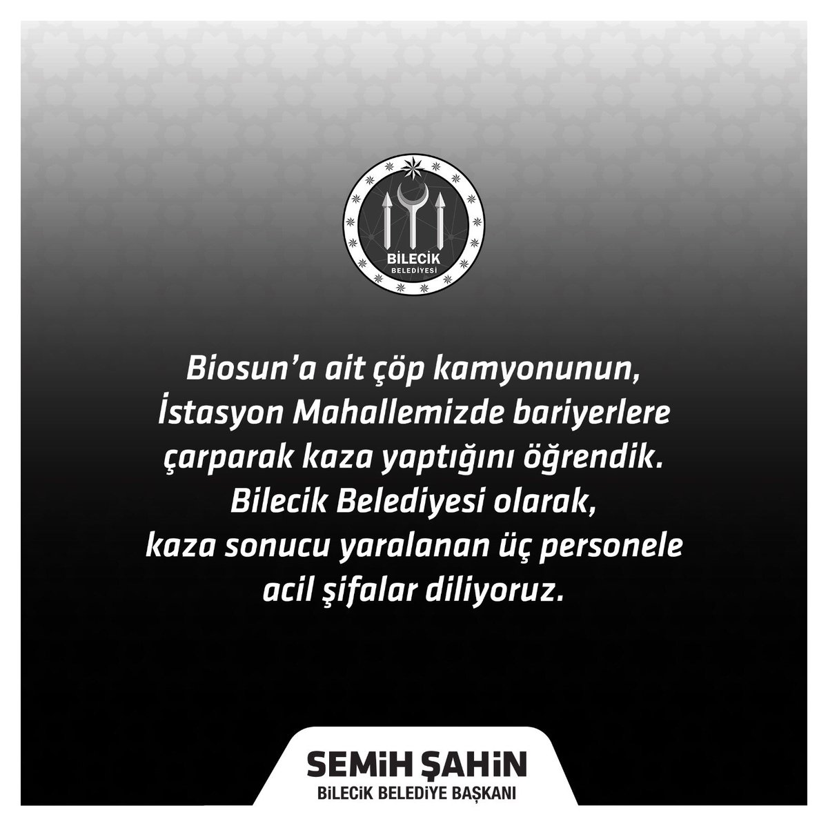 Emekçilerimize geçmiş olsun diyor, acil şifalar diliyoruz.
Yaralılar hastaneye kaldırıldı. Hekimler hayati tehlikelerinin olmadığını bildirdi. 🙋🏻♀️🙋🏻♂️ https://t.co/MnCukwDb9a