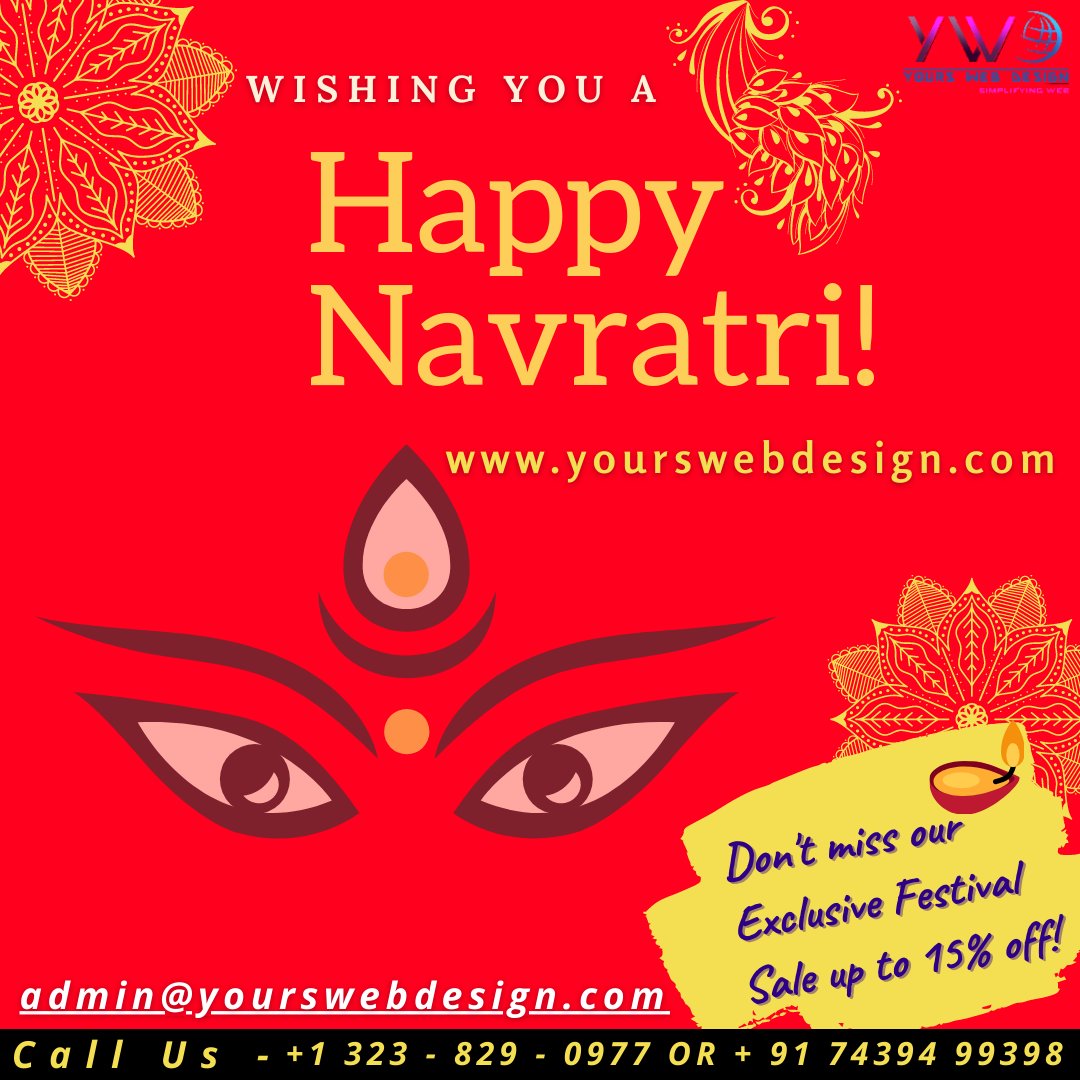 yours_web's tweet image. We want to make easier your business growth across the online platforms.

Accelerated your business by grab this special offer.

Scale your business along with the best marketing solution at best price.

*Terms and conditions apply*

#yourswebdesign #navratrioffer #businessgrowth