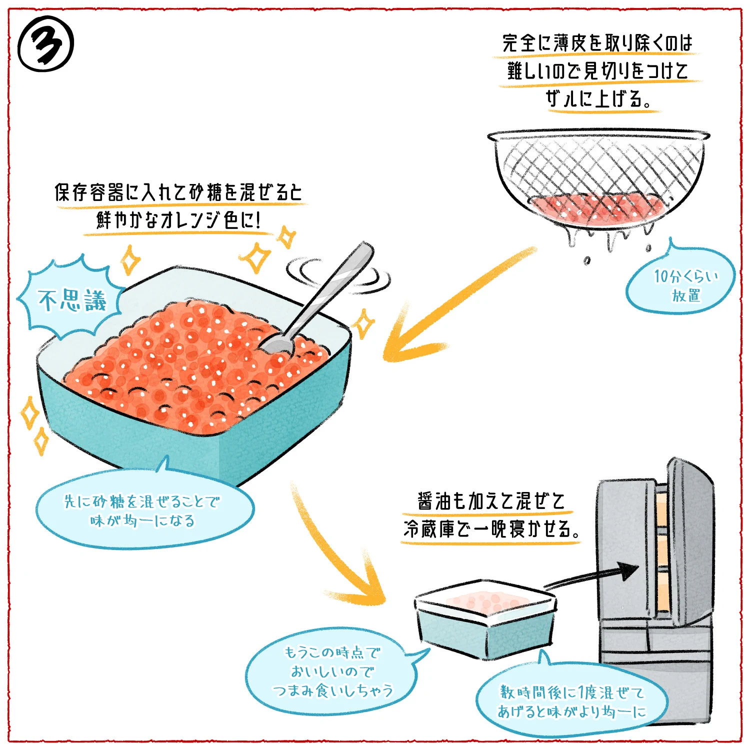 温かいご飯のお供に！自宅で気軽にいくら食べ放題！