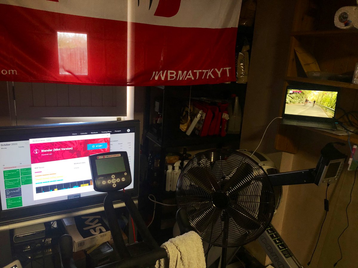davehartin's tweet image. ...and we’re set...

#PainCave #MiniBlender #GOAT
#RVV20 #Giro20 @Eurosport_UK @TheSufferfest