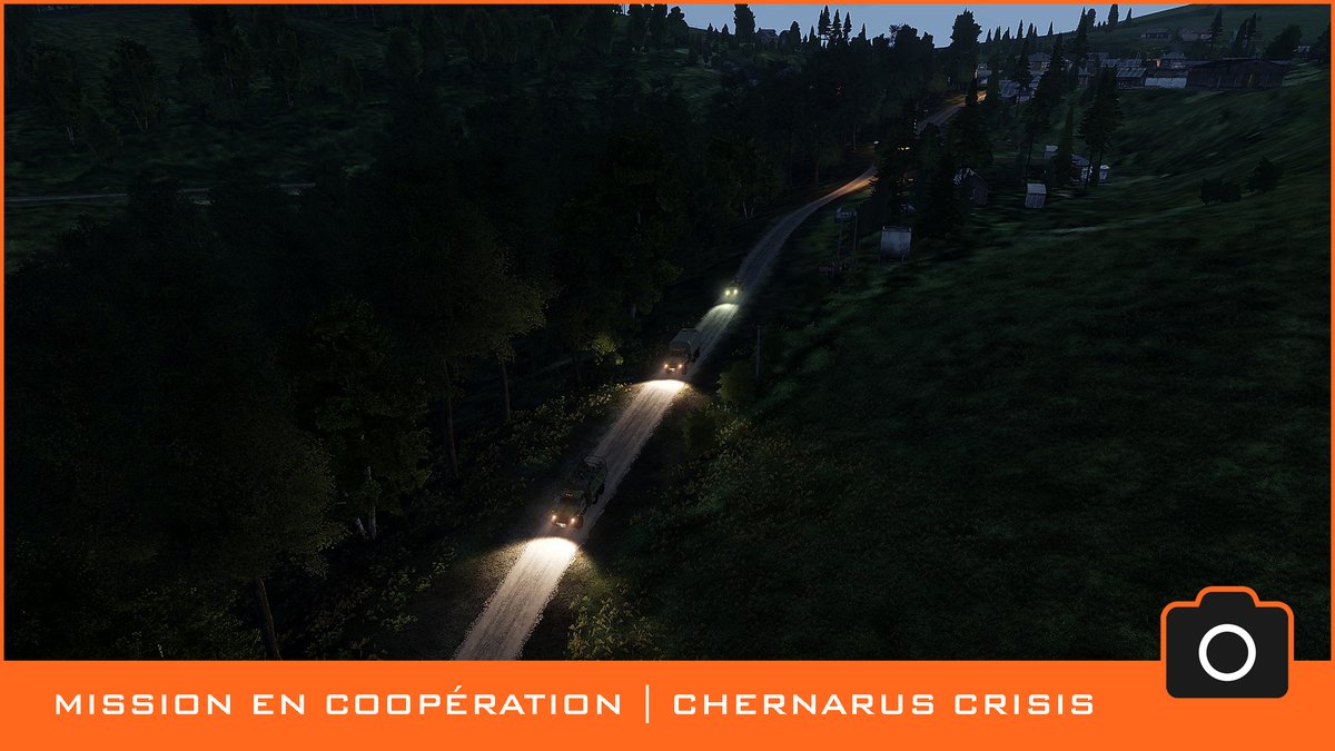 A3_VirtualForce's tweet photo. Vendredi 16.10.2020 | «Chernarus Crisis» | Une unité des #FS_Tchèques 🇨🇿 est déployée afin de reconnaitre une position d'artillerie #chédaki. Plus tard, les forces américaines lancent un assaut sur deux villages contrôlés par le #ChDKZ.
@Arma3official #Coop #Virtual_Force https://t.co/JWmHwwQa4B