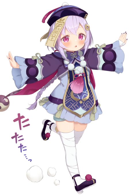 七七ちゃんの走りモーションが可愛い絵 