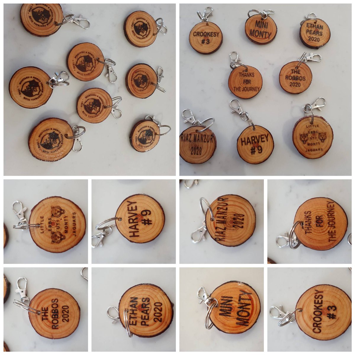 Good afternoon Monty fans!

Hope you've all had a great weekend and are enjoying the rest of your Sunday.

I've just put the finishing touches to these bad boys.

They'll be available from the club house on Tuesday!

Hope you like them!

#UTM