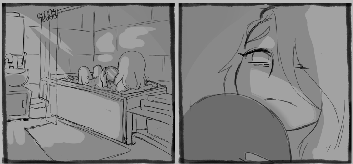 WhosRuthComics's tweet photo. Sneak-peak of the week! 

The next short will be out in the next few days. We hope you enjoy this short as it's a little more serious than the previous three shorts we've published.

Thank you for the support to us in our start of WhosRuthComics ♥
#webcomics #LGBTQ https://t.co/qY6o1wIvvD