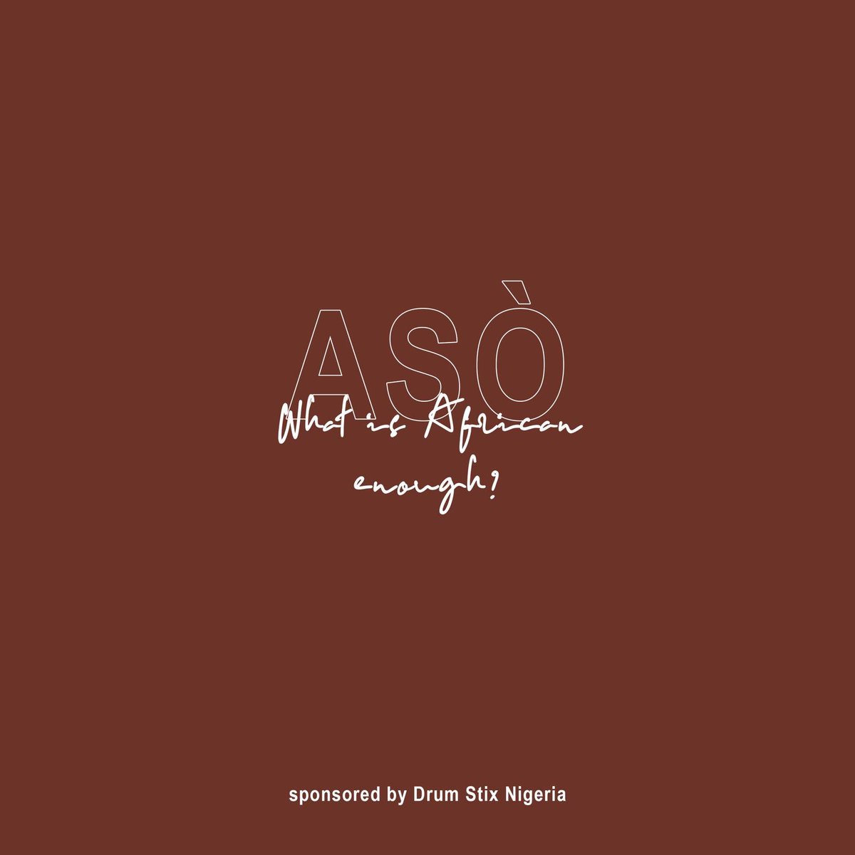 ImagiphoriaStu's tweet photo. What determines your African heritage, and do you subscribe to it? Asò wants to open up a discussion about what makes you African with the three nights live audience performance (13th-15th December 2020
#imagiphoria #asò #nigerian #nigeria #theatre #fringetheatre #african #africa https://t.co/yxotcE87eT