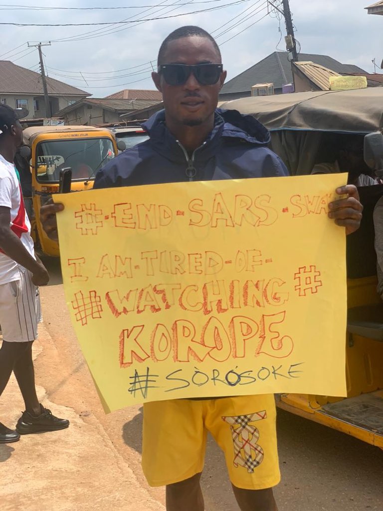 Unstoppabledjmi's tweet photo. #EndPoliceBrutalityinNigera live #aboru iyano ipaja #lagos #aboruismyhood @unstopabledjmik @HorlaitanOwo @Dorcasemi @djkaywise @falzthebahdguy @mrmacaroni @iRuntown @pamilerin @TalkingBOI @davido @burnaboy https://t.co/6s5AYjKm9S