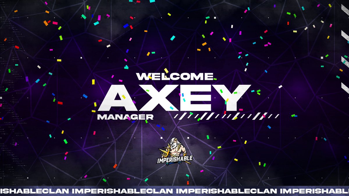 impclaneu's tweet photo. We are happy to welcome our new Manager @ManagerAxey!
Welcome to #iMpFamily!
#iMpHype https://t.co/dp08KPymgi