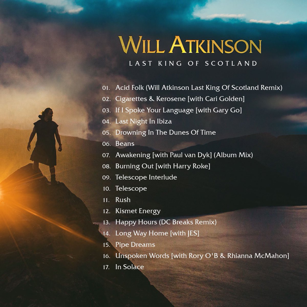 willatkinsonyes's tweet photo. ￼Rear tracklist reveal 💥🔒 Trance, Techno, Prog, Ambient, Hard House, D&amp;B, Poetry - everything I love &amp; feel as a music lover #LKOS 🏴󠁧󠁢󠁳󠁣󠁴󠁿⚔️ https://t.co/KdfMjwymth