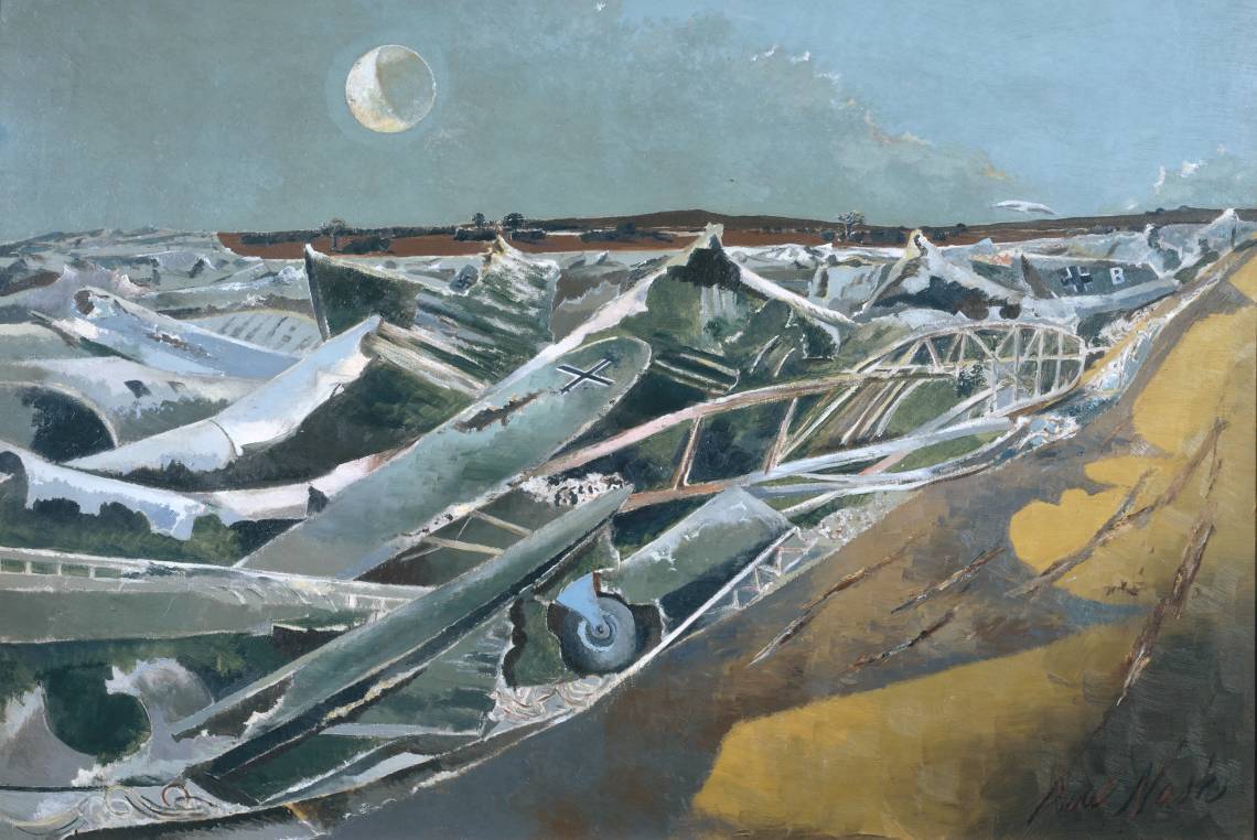 Totes Meer (Dead Sea), 1940–1, Paul Nash