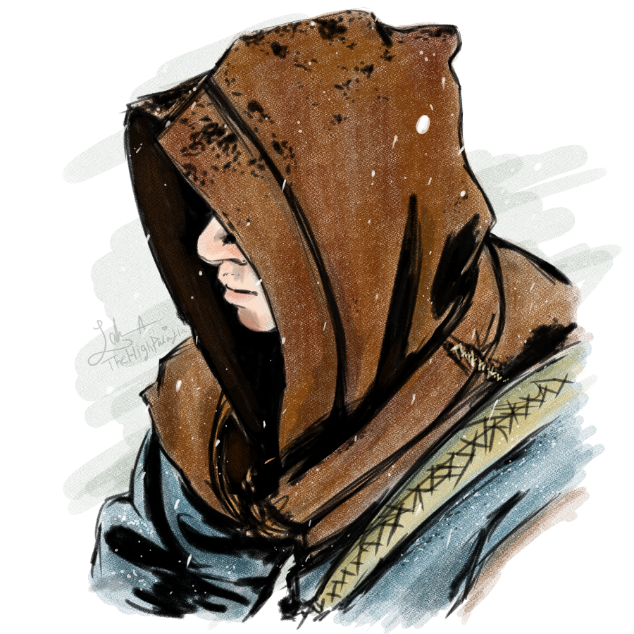 TheHighPaladin's tweet photo. So much learning, so little time! Everyone was calling this guy the "Mysterious Hooded Figure" so I guess that's his name now. :D Art done on stream, which was a blast! https://t.co/VQiW8FIaKc