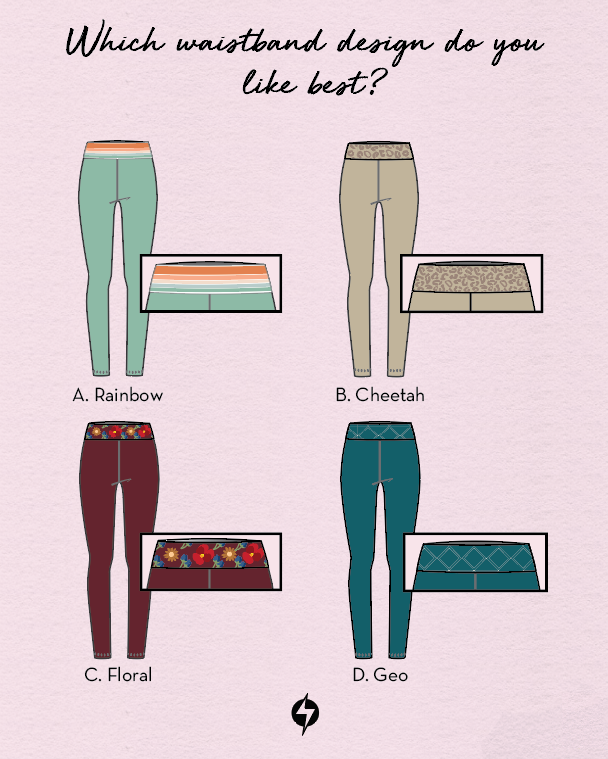 popflex_active's tweet photo. There's really no better day to start designing some new leggings than #NationalLeggingDay!!! Since you guys are absolutely LOVING the Believe Legging from the #RetroRainbow collection, do you want to see more of them with different colors/bands??? #POPFLEX https://t.co/3CqI03FMOd