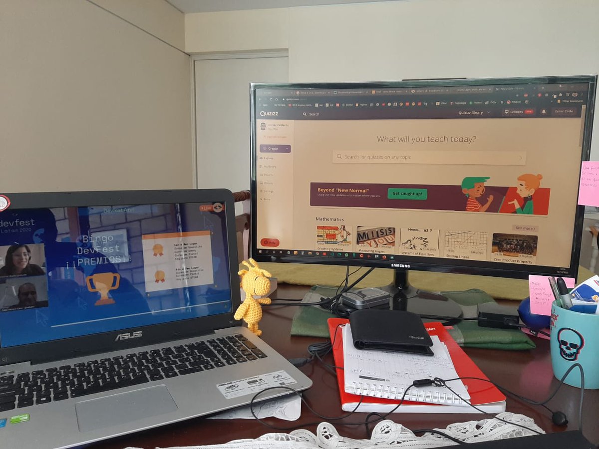 delvervilla's tweet image. #DevFestLATAM #DevFestLatam2020
@GoogleDevsLATAM Viendo DevFest :) go go - apoyame con un me gusta, para ganar, gracias ;)