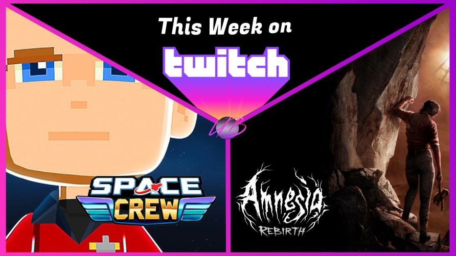 Here's the schedule! All times in CEST

Monday
11:00 - Retro Games and Chill
19:30 - Amnesia: Machine for Pigs

Tuesday
11:00 - <a href="/SpaceCrewGame/">Space Crew - We've moved to @The_Crew_Games ⚠</a> 
19:30 - Amnesia: Rebirth

Wednesday
19:30 - Amnesia: Rebirth

Friday
11:00 - Conan with <a href="/LuminousNova/">ABC123</a>
19:30 - Amnesia: Rebirth

#twitch