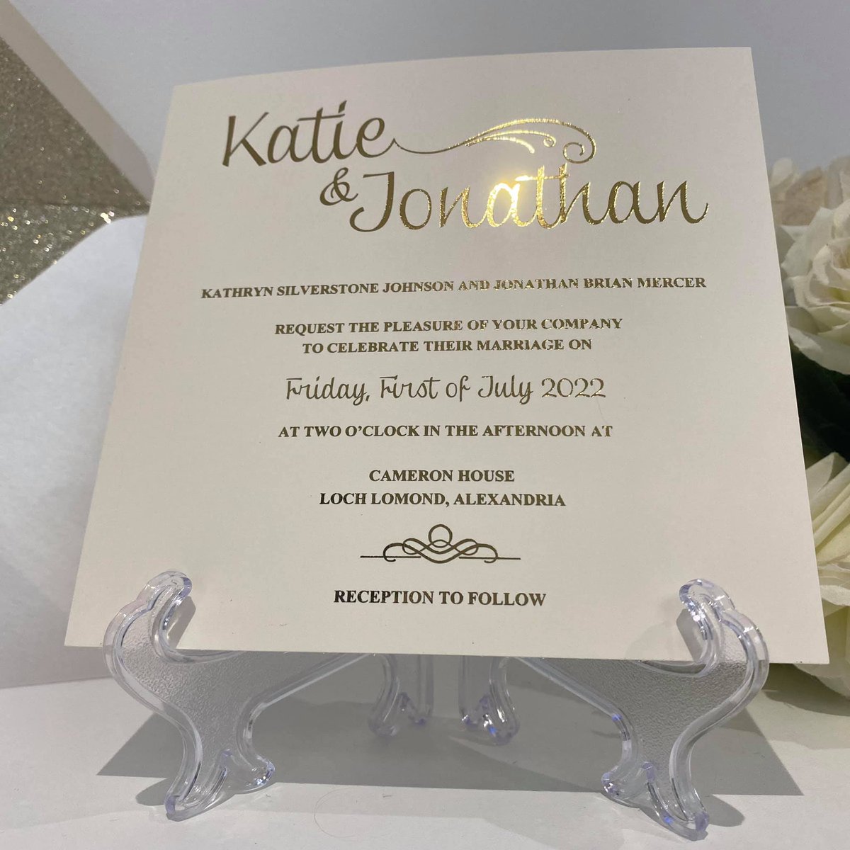 CherryTreeCards's tweet photo. Ivory Tower - A simple but elegant invitation with gold colour foiled text (other colours available on request) applied to pearlised card and supplied with a pearlised card envelope incorporating a gold colour glitter liner.

https://t.co/WGazRM4j4I https://t.co/eD7r2NCHRU