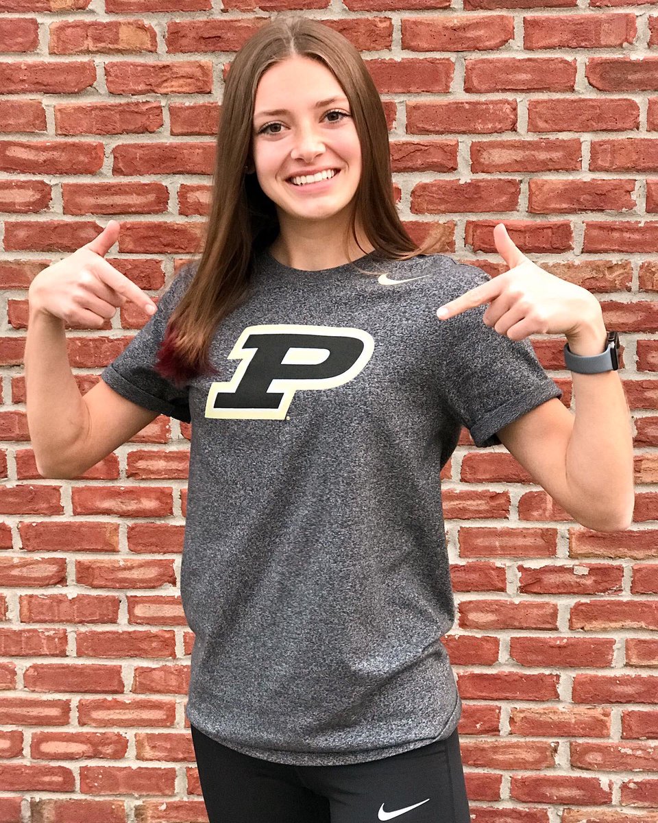 I am SO EXCITED to announce that I will be continuing my athletic and academic careers next year at Purdue University! Thank you to everyone who has helped me along the way to making my dreams come true! BOILER UP