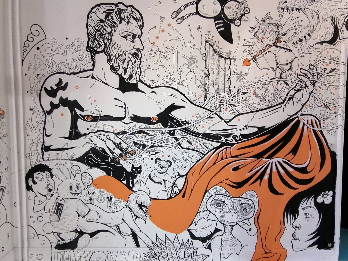 Expo #streetart éphémère "Golden Age" Orvault (44).

#titomulk