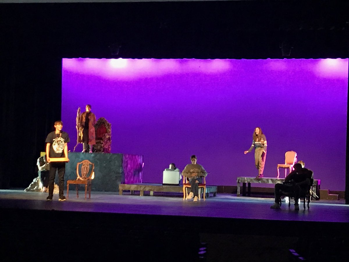 maraudertheatre's tweet photo. Sneak peek at “The Tempest!” Concert style staging, but with just as much HEART as you would expect from every MHS Theatre production. Look for streaming info on all of our platforms very soon! https://t.co/3M371ovXa3