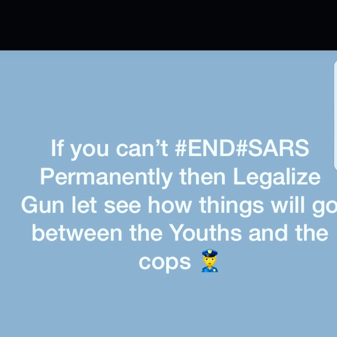 desmond_damisa's tweet photo. #EndSARS
#RevolutionNow
#BuhariMustGo
#MASSESS BURIAL TO ALL THE NIGERIA LAW MAKER'S
#MBUHARI YOU MUST GO https://t.co/HP4n3V9Ocp