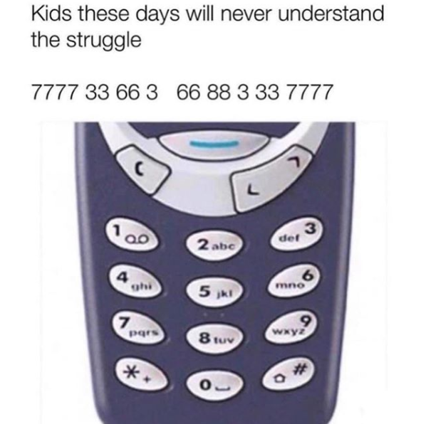 Lovense's tweet photo. Who remembers sexting with T9? 🙋🙋‍♂️

Repost via IG @damoureetdesexe
#Lovense #LovenseRemote  #SexTech #Bluetooth https://t.co/6wdY0Q3OvX