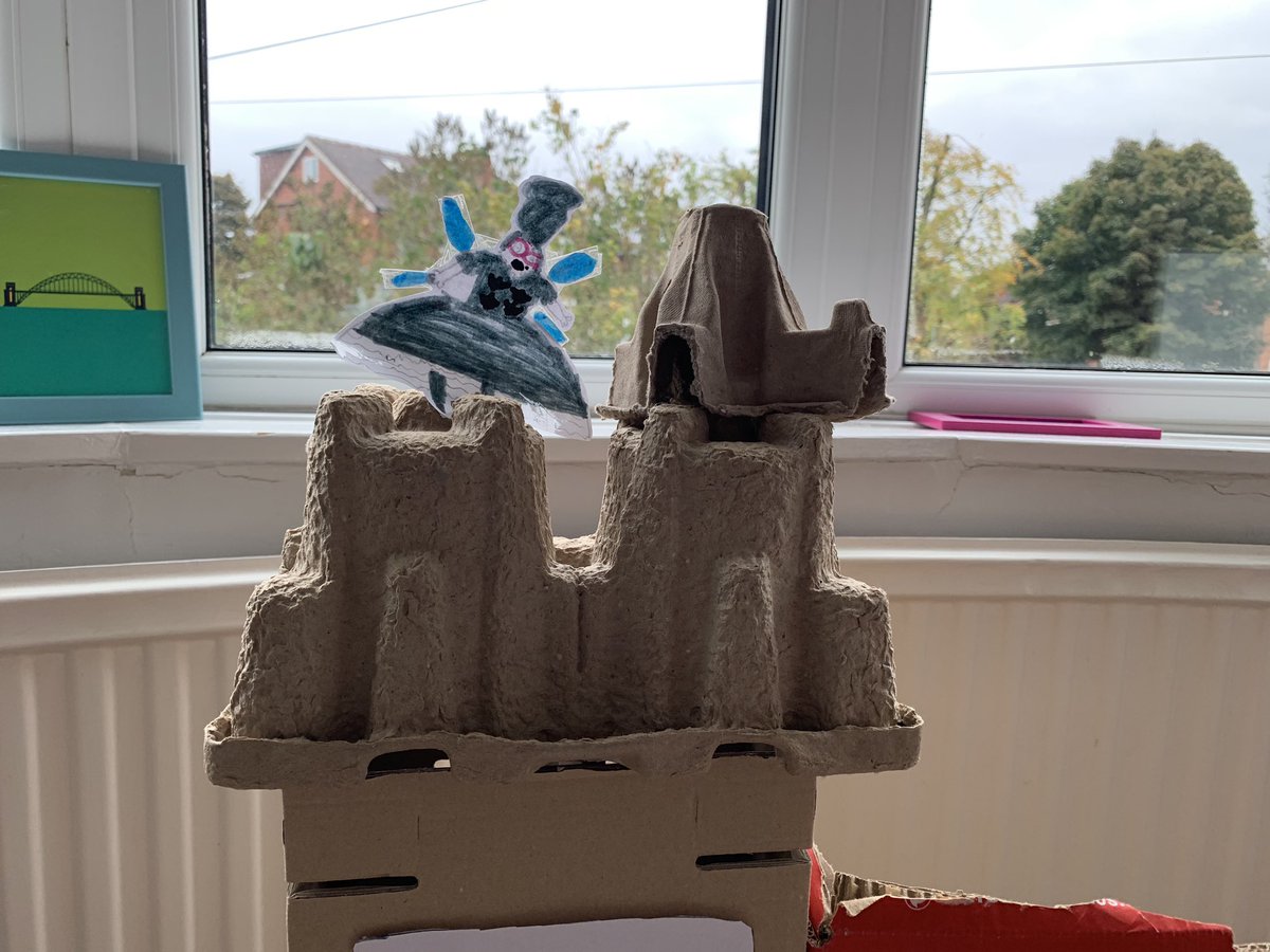 Lynn1805's tweet photo. @Sibealpounder I think my daughter might be your biggest fan. She has created an entire Ritzy City out of cardboard. And she hopes you will write lots more books! https://t.co/7QvTVqex7O