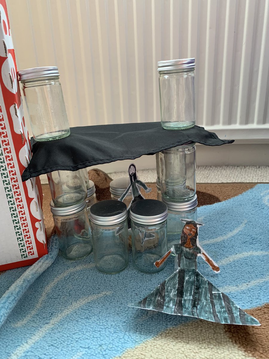 Lynn1805's tweet photo. @Sibealpounder I think my daughter might be your biggest fan. She has created an entire Ritzy City out of cardboard. And she hopes you will write lots more books! https://t.co/7QvTVqex7O