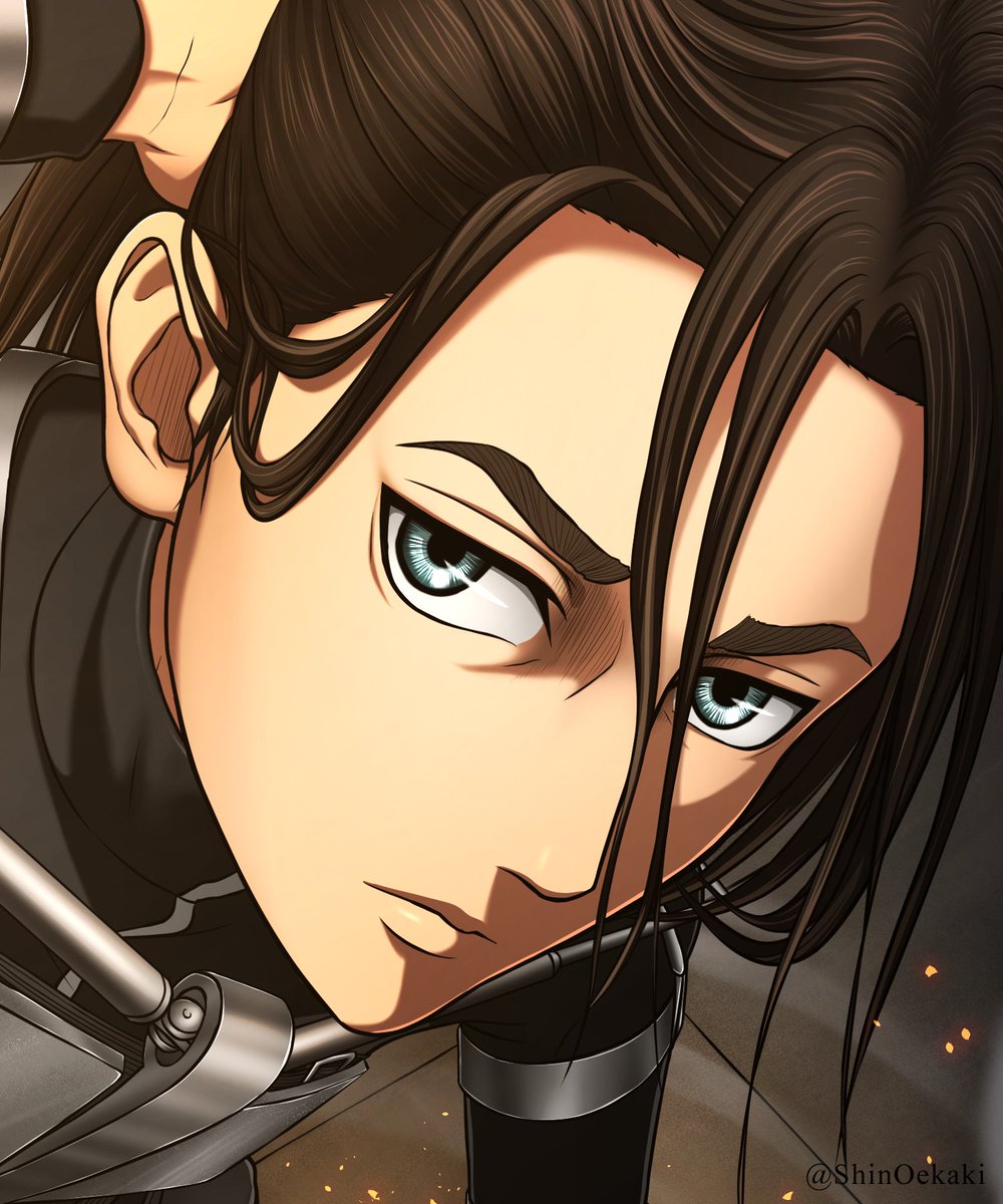 Shinちゃま 進撃の巨人 Attack On Titan エレン イェーガーのイラストです