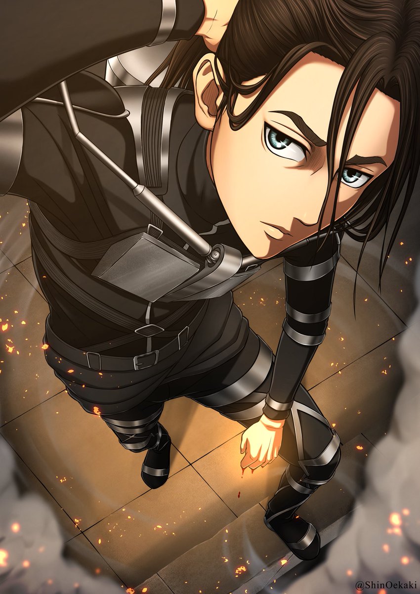 Twitter 上的 Shinちゃま 進撃の巨人 Attack On Titan エレン イェーガーのイラストです T Co 5g9ahasq8u Twitter