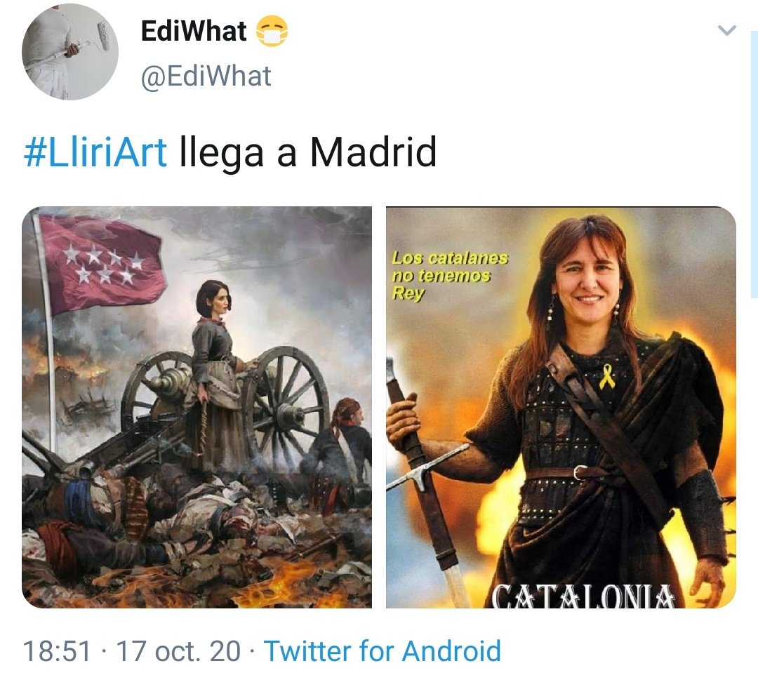 Jesus_9barris's tweet photo. @FAQSTV3 @LauraBorras Cómo no va a querer, la Laura.
Y que sea pronto, que el aliento del juez en la nuca, por unos trapis, es una ofensa al catalanismo.
#FAQSstantibusTV3
Isabel & Laura
#LliriArt
@EdiWhat https://t.co/l1QoEzaflv