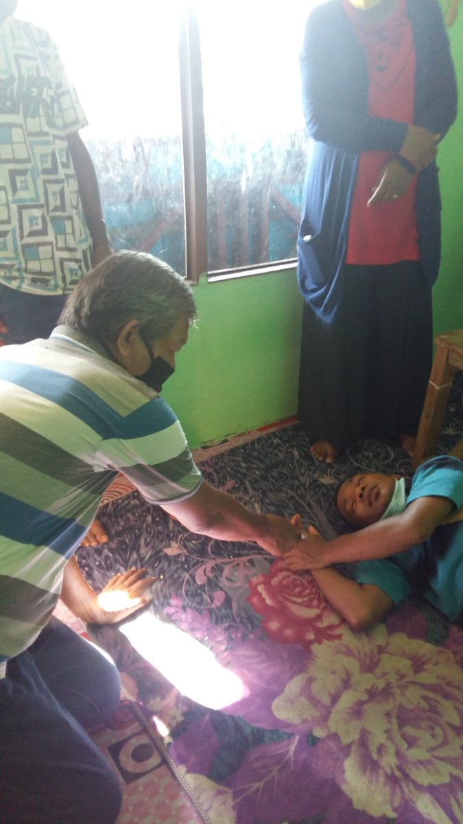 LayEdvin's tweet image. Kunjungan ke keluarga yang berduka Di Paroki Kristus Juruselamat Kotaraja. 
Sie Sosial