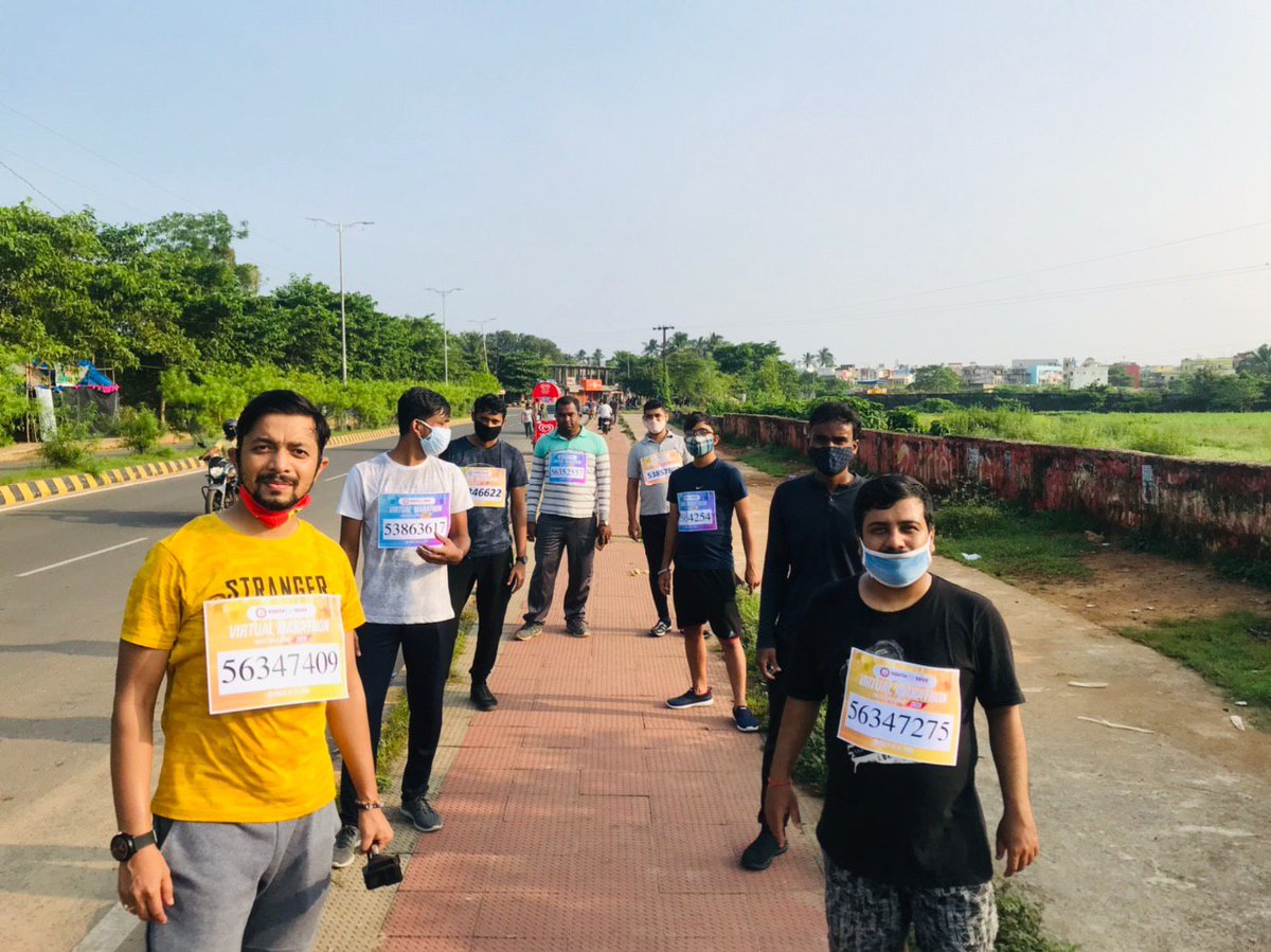 SubratSkp's tweet photo. Today team #YFS bhubaneswar started group #YfsVirtualMarathon ,9registrants were participated .All completed 05K #sweatforacause...
Thank you so much all for joining with us and supporting a change maker 🙏
@yfs_official @SwayamOdisha
@daslitu https://t.co/GoX0OJdLut