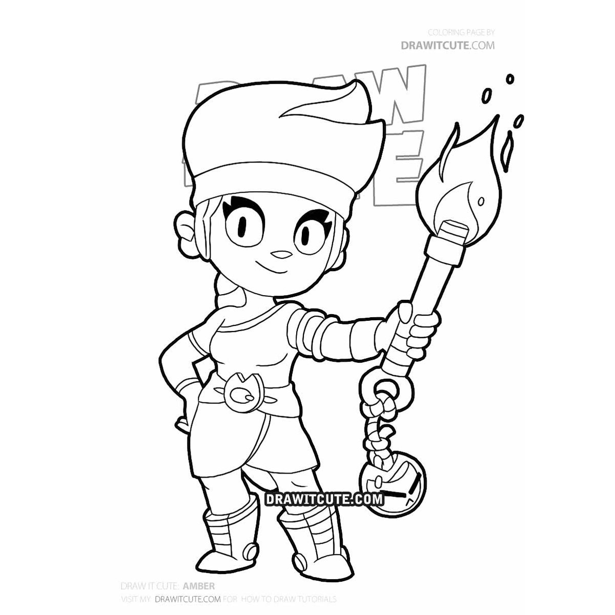 Draw It Cute Drawitcute1 Twitter - brawl stars coloring pages smooth lou