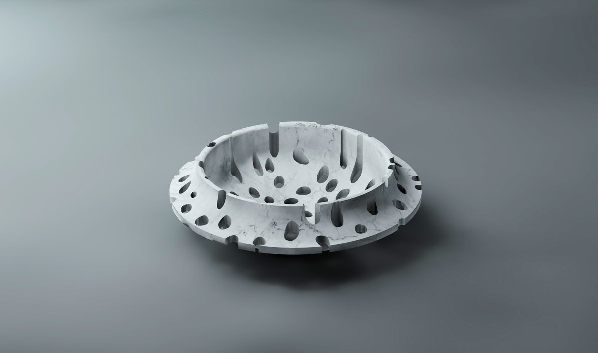 DOrefice_Studio's tweet photo. The new Cava collection produced with Alfaterna Marmi, presented at EDIT Napoli is Inspired by the aesthetics of stone exposed to chemical, physical and biological agents, this is the first element of the series presented in preview.
Erosion - fruit bowl https://t.co/VGVCBj23nM