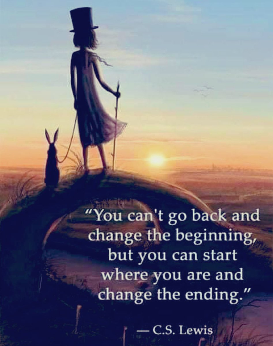 carlaacarlson's tweet image. “You can’t go back and change the beginning, but you can start where you are and change the ending.” #Changes #NewBeginnings #LetsStartNow #Motivation #ThinkBIGSundayWithMarsha