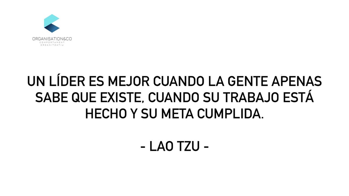 OrganisationCo's tweet image. Avui toca frase cèlebre! Bon diumenge a tots! #CompOrg20