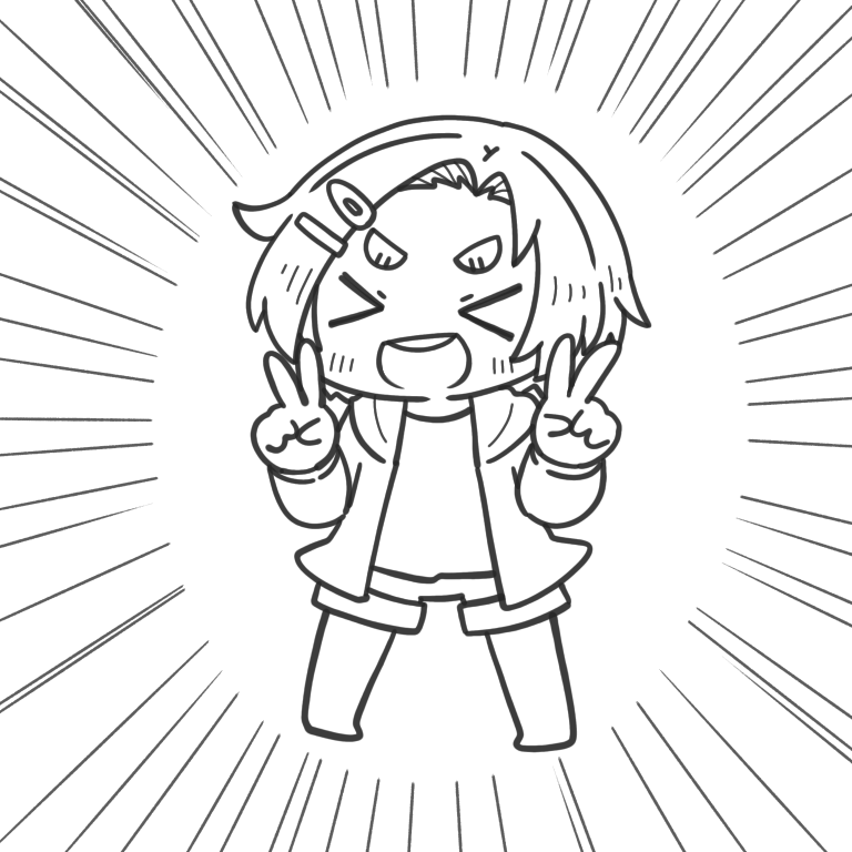 余裕で色塗る時間なかったけど薫ちゃん? 