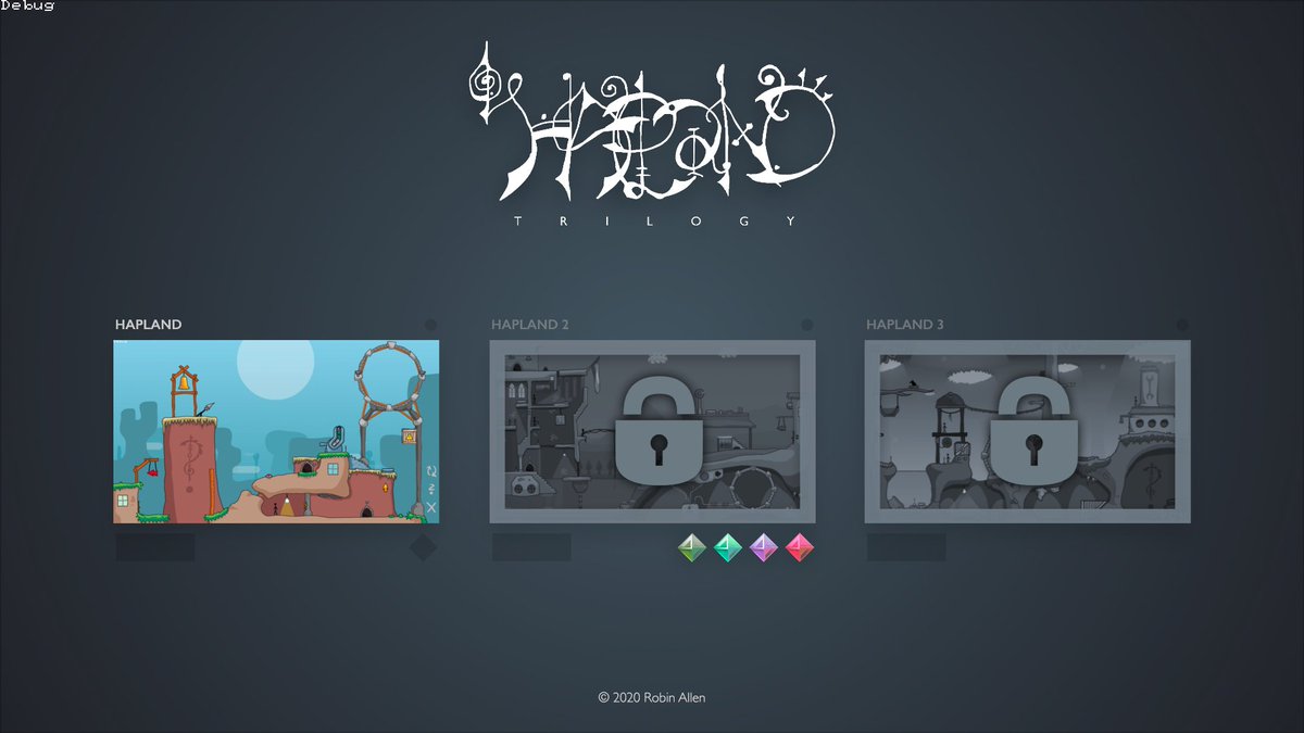 FoonGames's tweet photo. I think I'm going have 2 & 3 start off locked so you have to do them in order.
#hapland #indiegames https://t.co/ZsiI4thY32